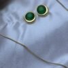 Black Stone Jewellery Set | Midnight Aura Collection