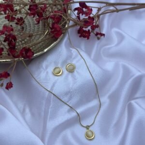 Pearl Pendant Jewellery Set | Moonlight Pearl Collection
