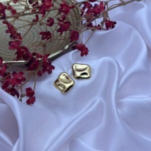 Green Stud Earrings for Women | Emerald Glow Collection