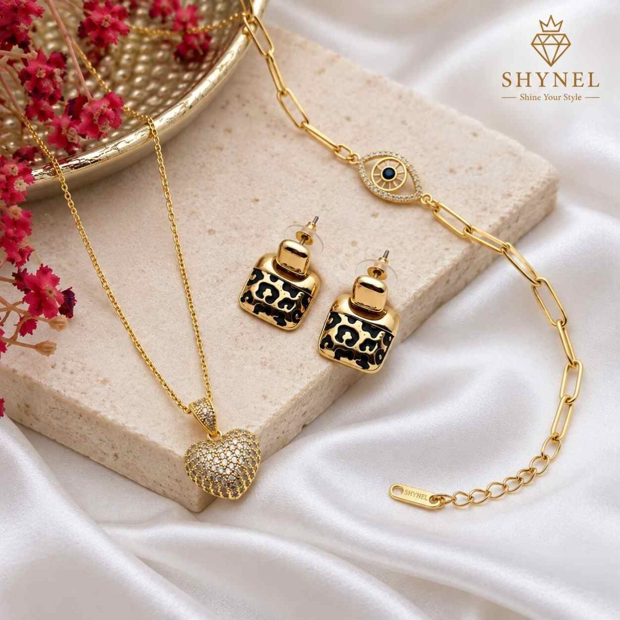 Jewellery Combo Set for Women Luxe Trio shynel anti tarnish jewelry product image