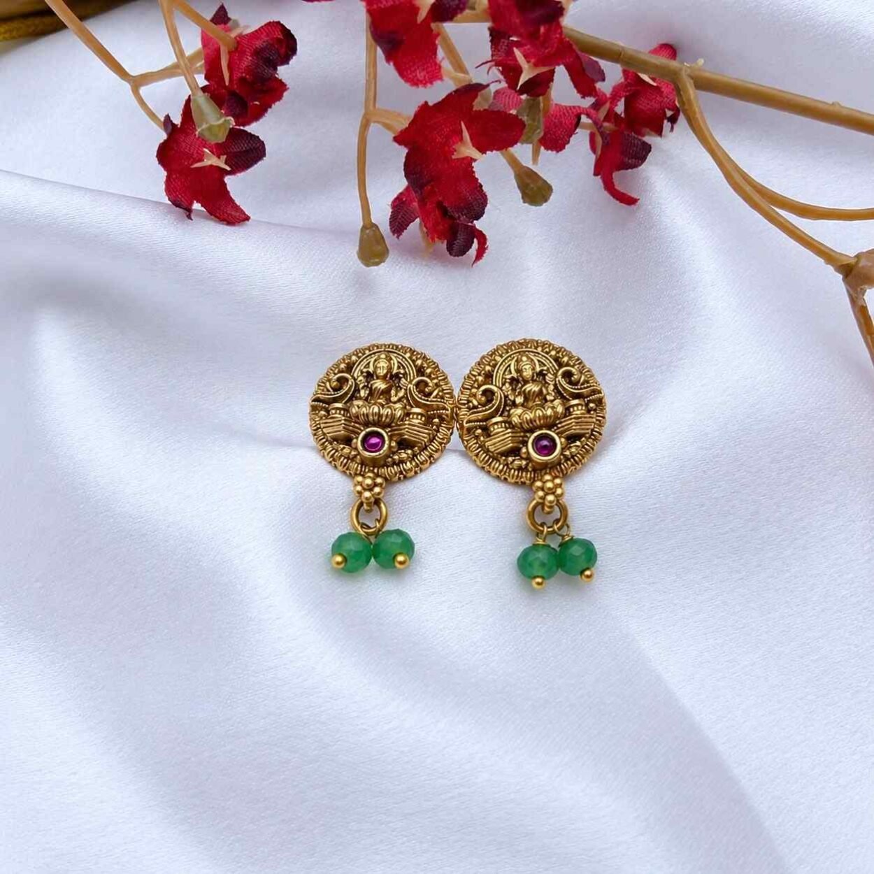 Temple Jewellery Set for Women Lakshmi Heritage 2-100kb